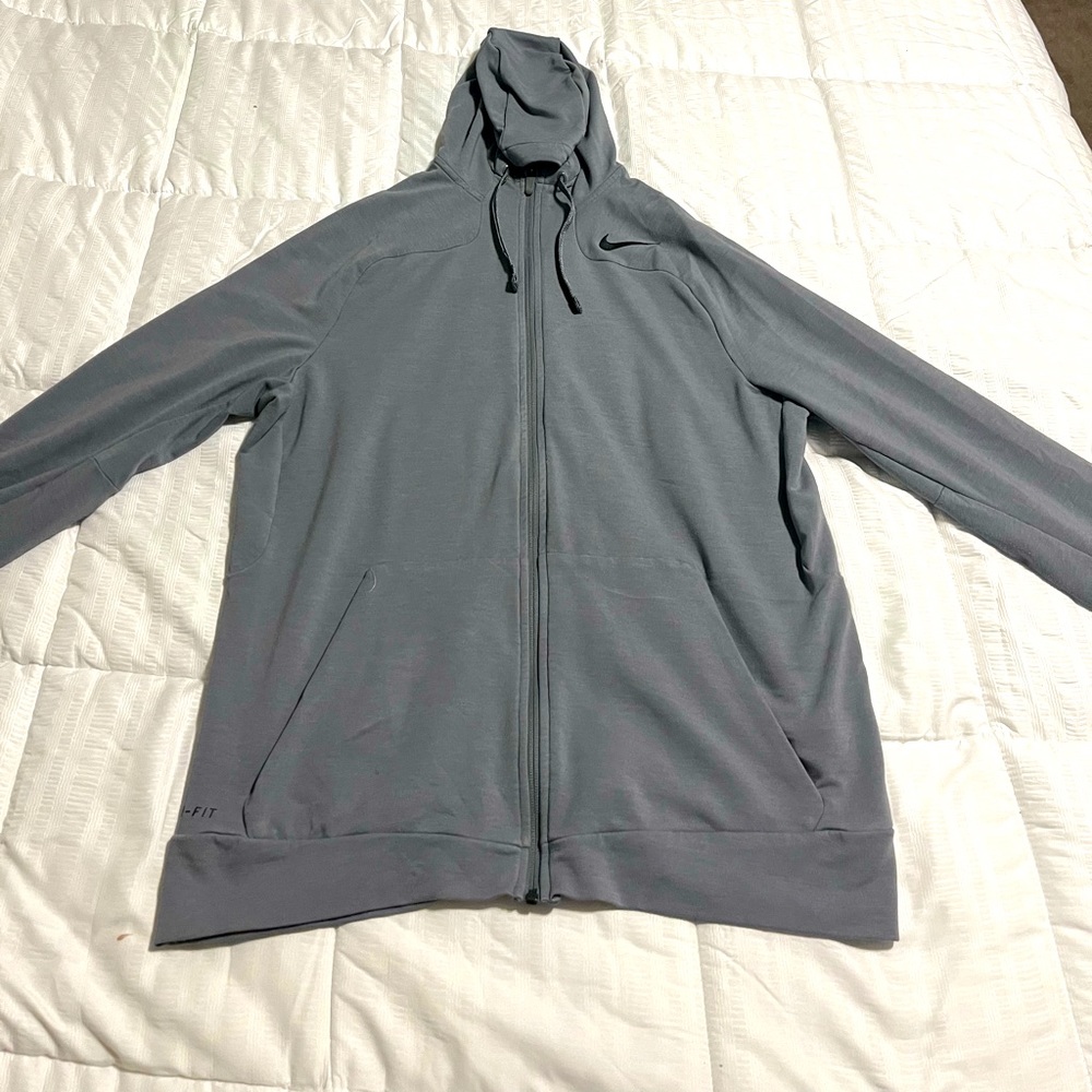 Nike Dri-Fit Training Hoodie - Grey